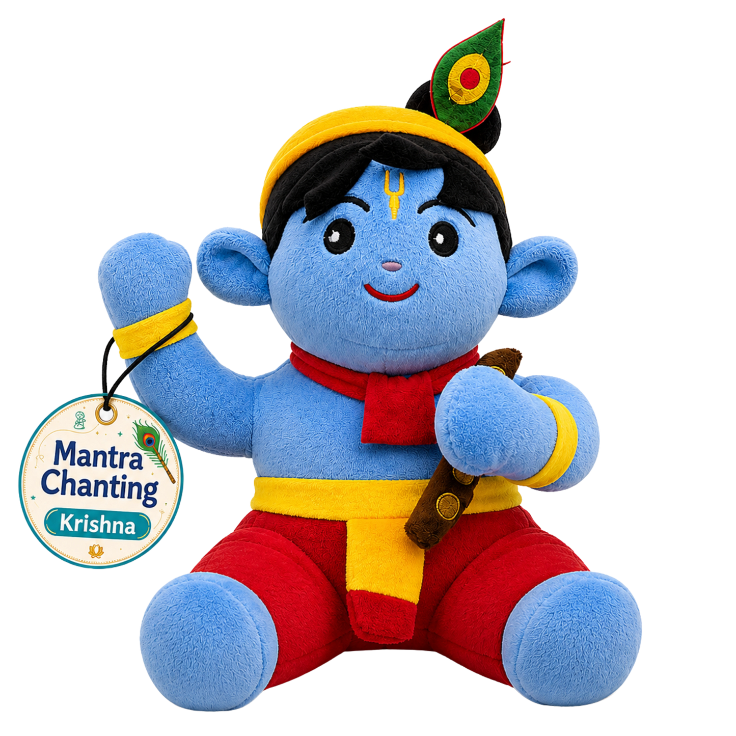 Little Krishna Soft Toy with Chanting Sound | Divine Baby Gopal Plush