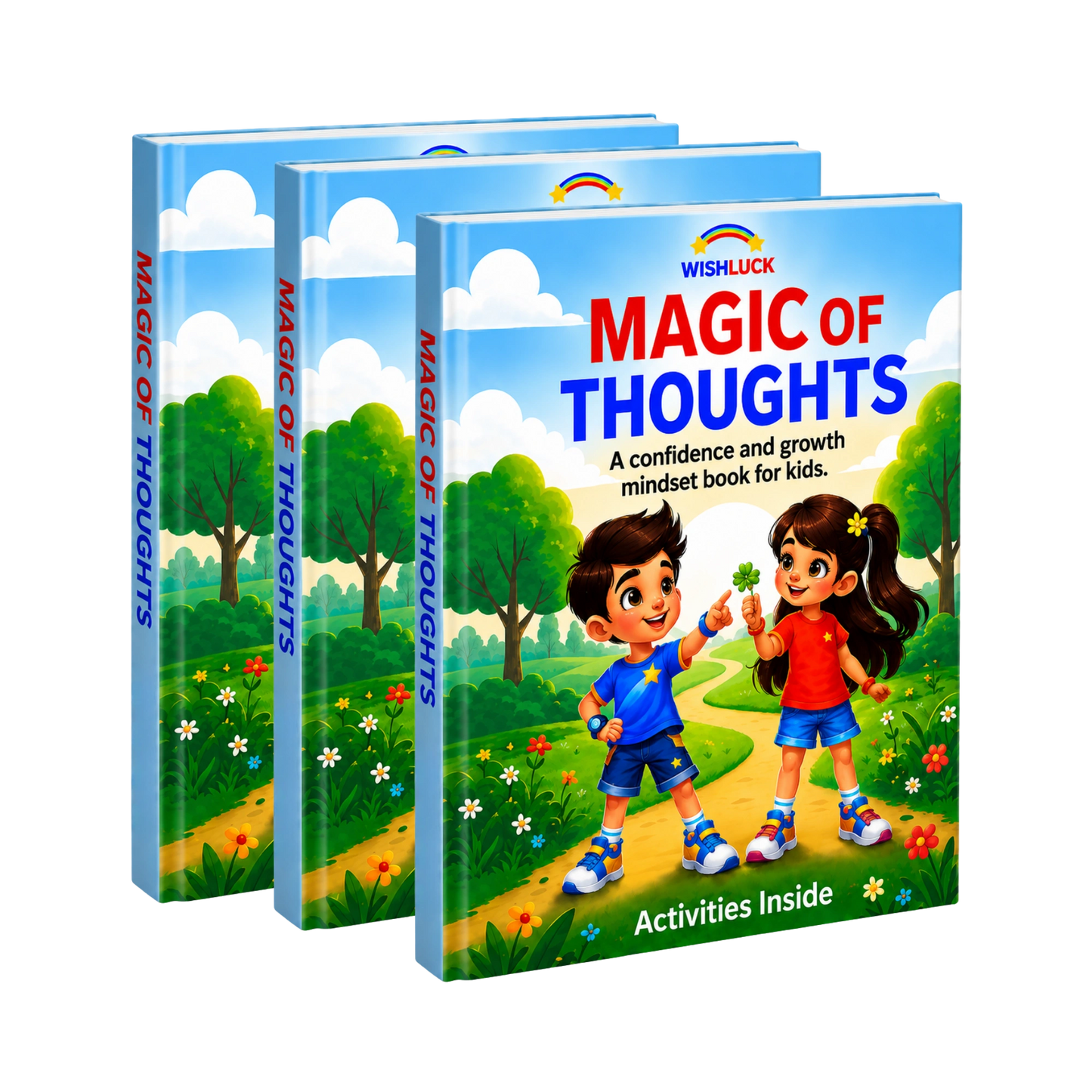 Wishluck Magic of Thoughts – Positive Thinking Book