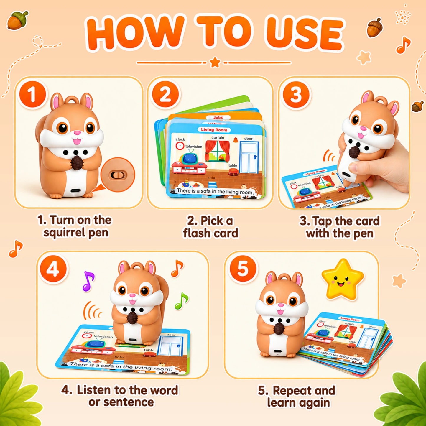 Interactive Talking Cards for Kids