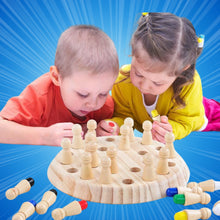 Wishluck's Wooden Memory Match Stick Chess