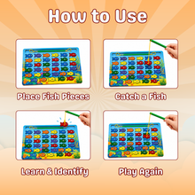 Magnetic fish game