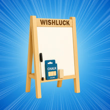 Wooden Whiteboard Double-Sided Easel Board