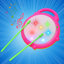Flash Drum with Multicolor 3D Lights