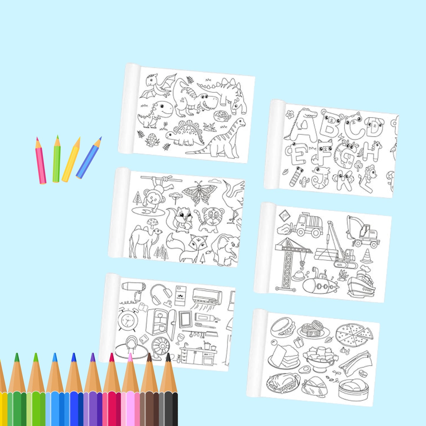 Wishluck's Reusable Drawing Sheet For Kids