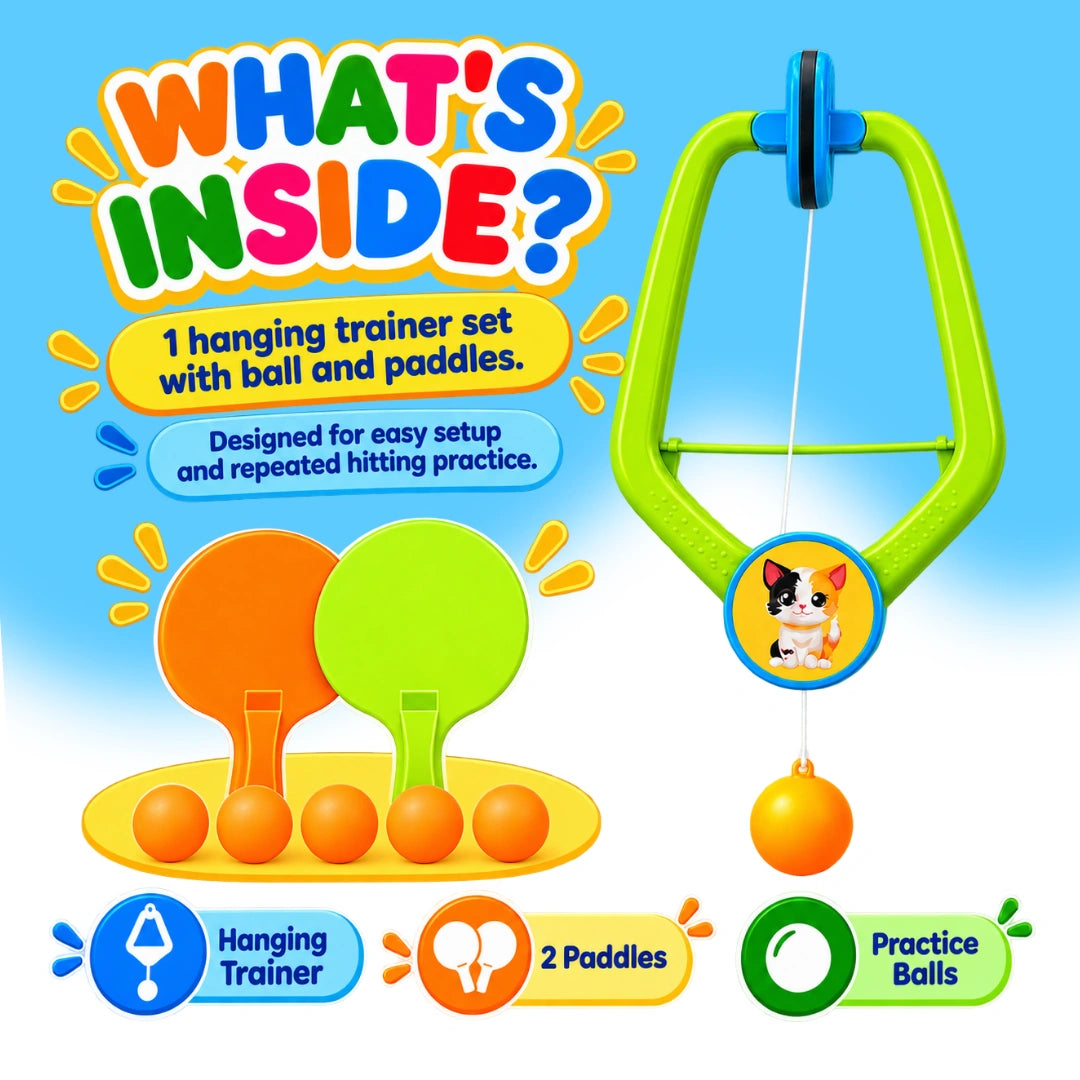 Indoor handing table tennis