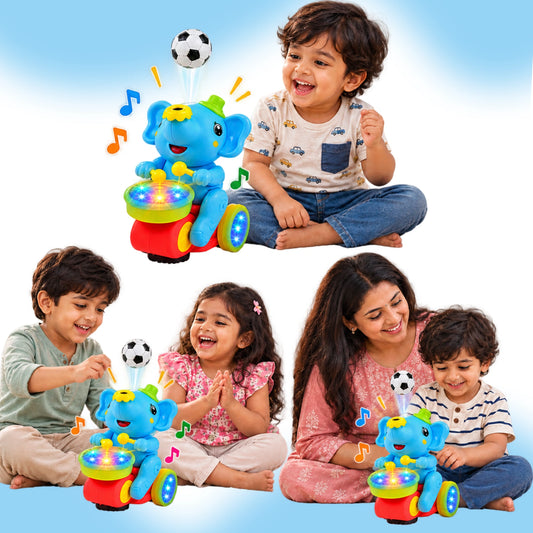 Elephant Musician Toy