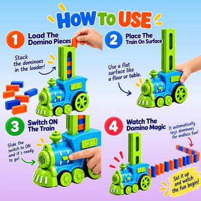 Automatic Domino Train