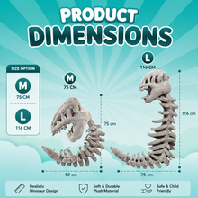 Plush Dinosaur Skeleton Costume