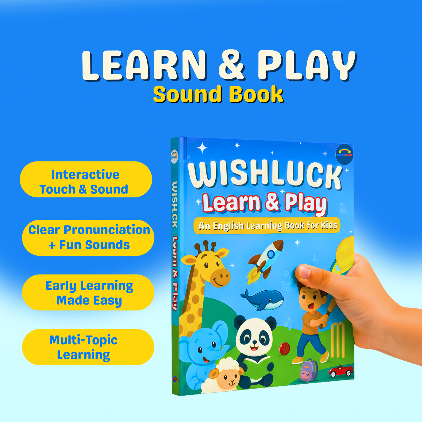 Learn & Play Interactive Sound Book!
