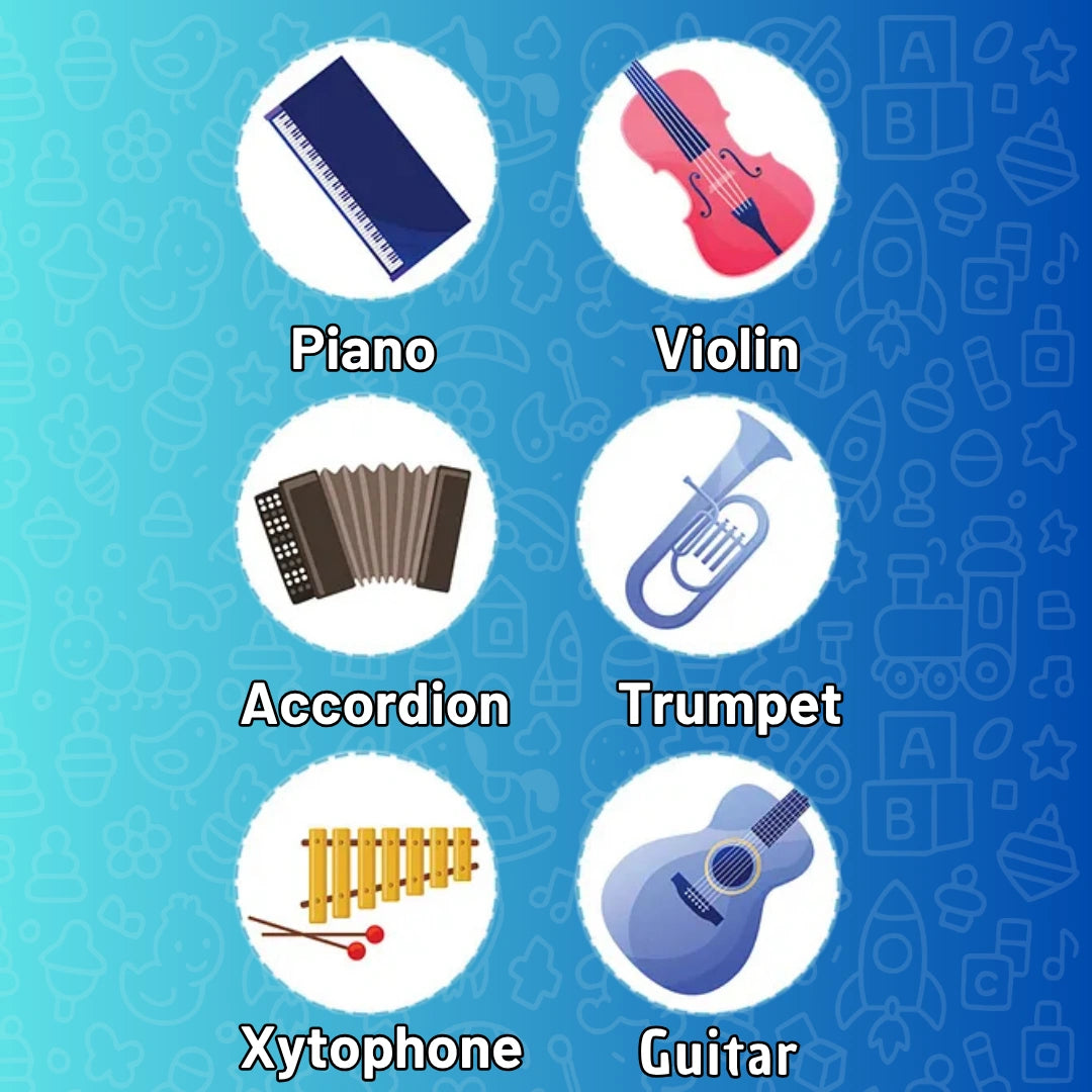 2-in-1 Musical Playmat for Kids — 24 piano keys, drum and cymbal sounds | WishLuck