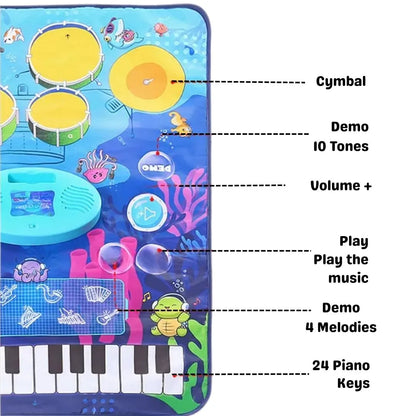 2 In 1 Musical Jam Playmat