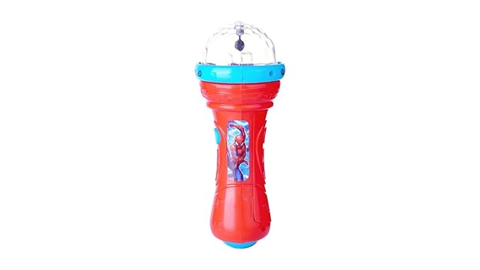 Musical Microphone With 3D Light Projection