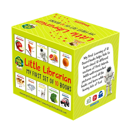 LKG Class Picture Book Box Set Of 10 Board Books