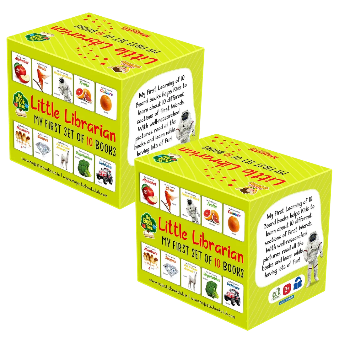 LKG Class Picture Book Box Set Of 10 Board Books