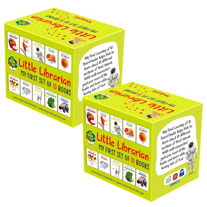 LKG Class Picture Book Box Set Of 10 Board Books