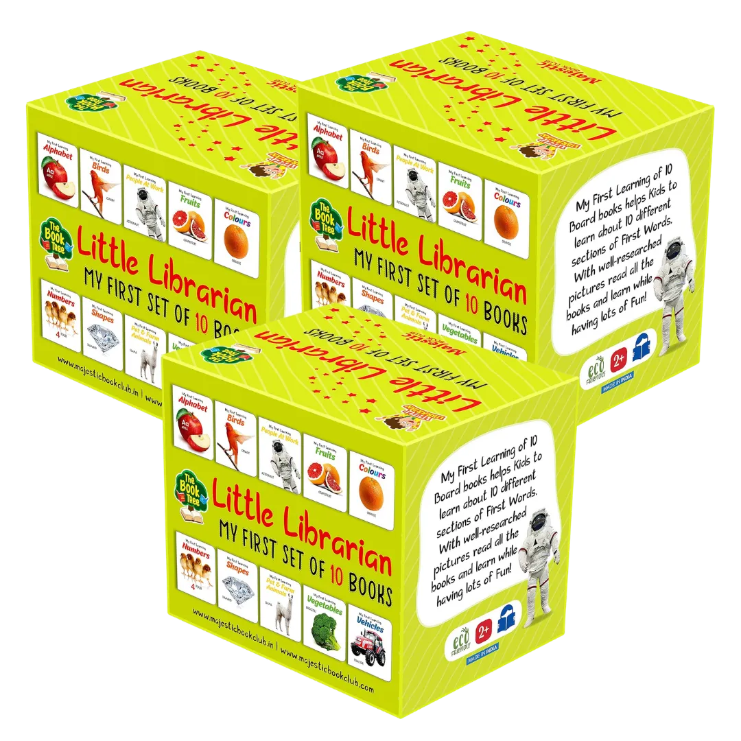 LKG Class Picture Book Box Set Of 10 Board Books