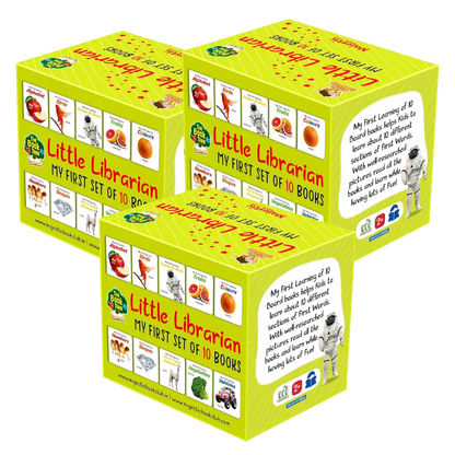 LKG Class Picture Book Box Set Of 10 Board Books