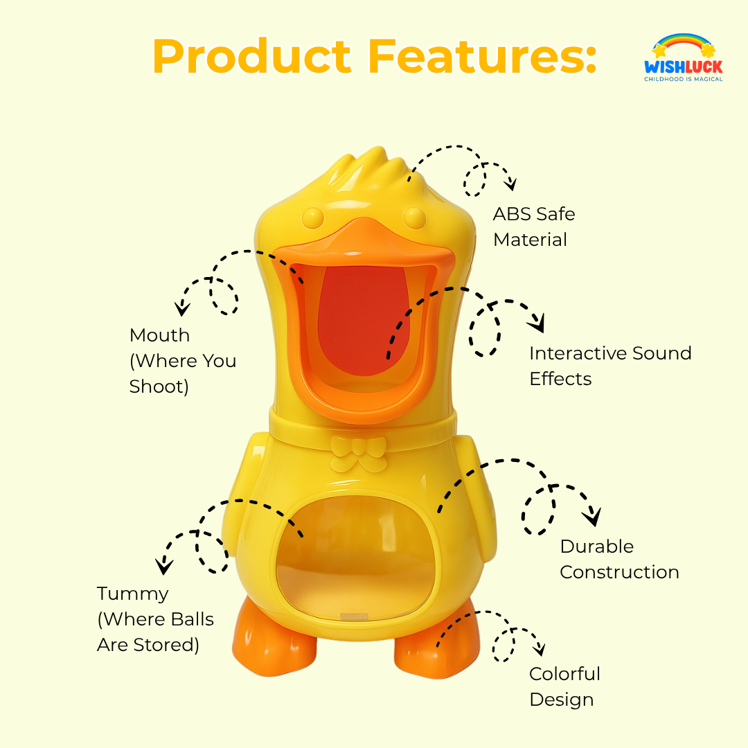 Hungry Duck Shooting Toy