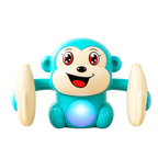 Tumbling Monkey Electric Musical Battery Operated Toys with Light and Music for Kids