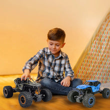 Remote Control Rock Crawler: High-Speed Rechargeable 4WD Monster Racing Car
