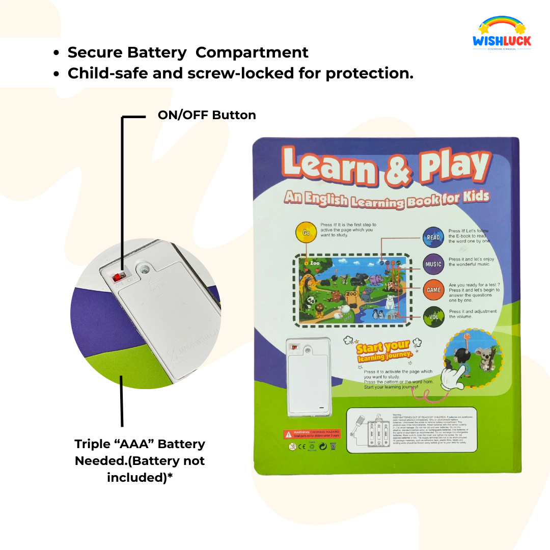 Learn & Play Interactive Sound Book