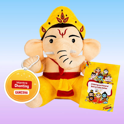 Little Krishna Soft Toy with Chanting Sound | Divine Baby Gopal Plush