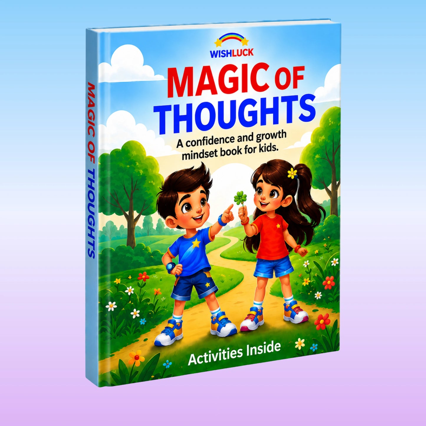Wishluck Magic of Thoughts – Positive Thinking Book