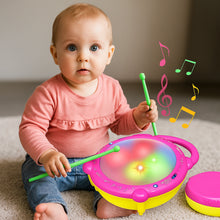 Flash Drum with Multicolor 3D Lights