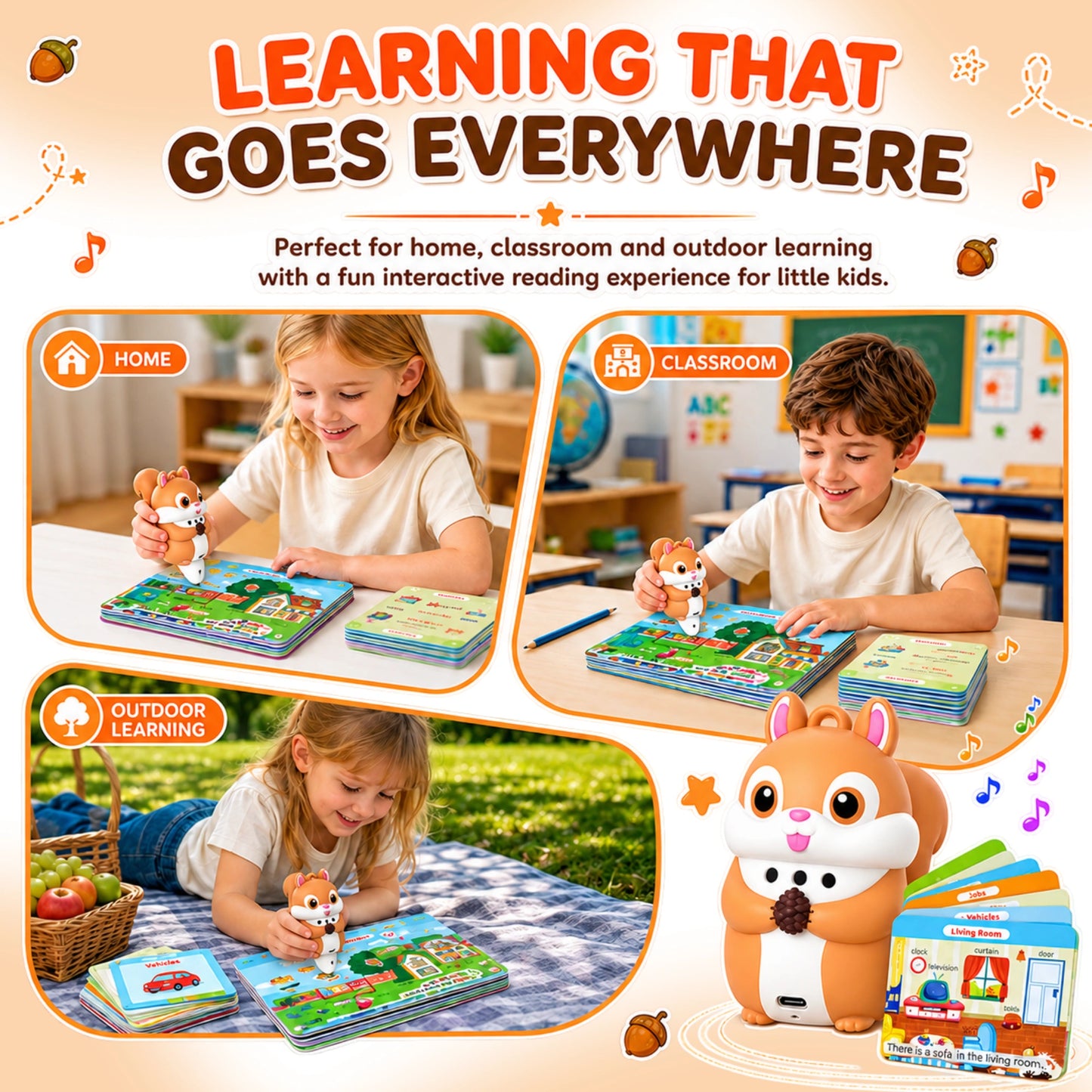 Interactive Talking Cards for Kids