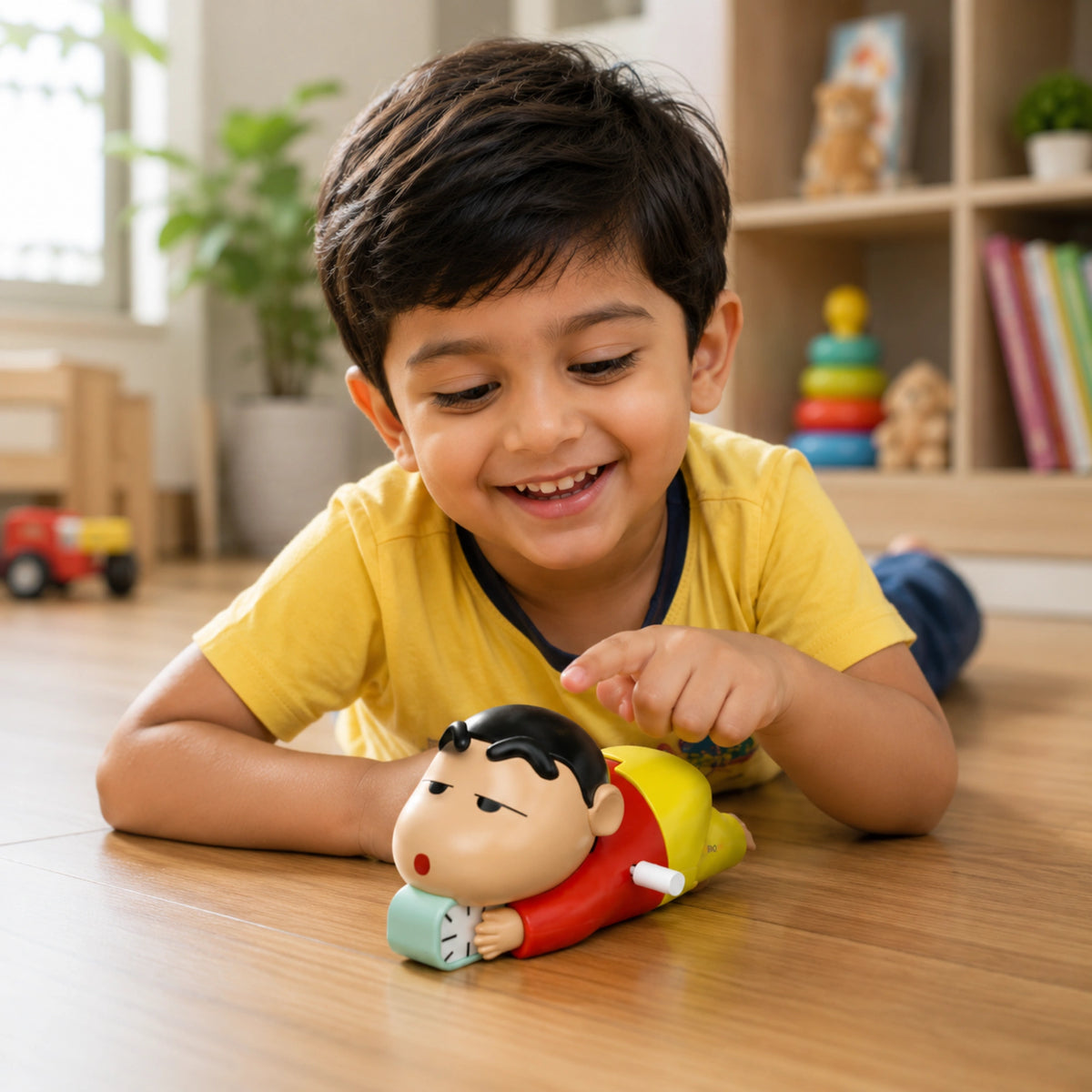 Crawling Shinchan Action Figure