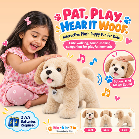 Walking Dog Toy with Sounds