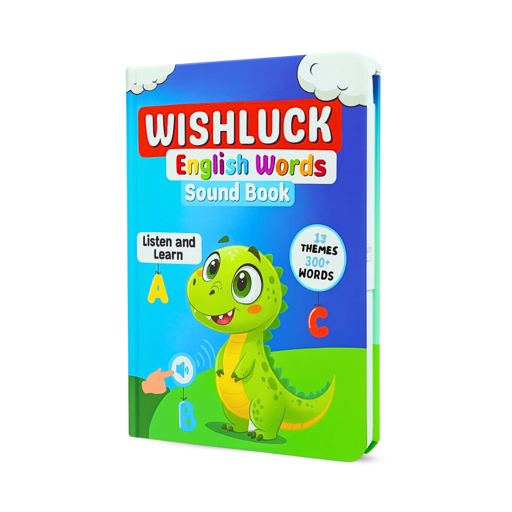 My First English Word Sound Book +Free Wishluck's Tote bag