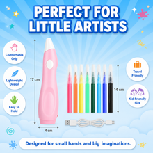 Electric Airbrush Sprayer Marker Set 12 Colours
