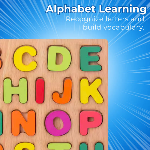 3D Alphabet Puzzles