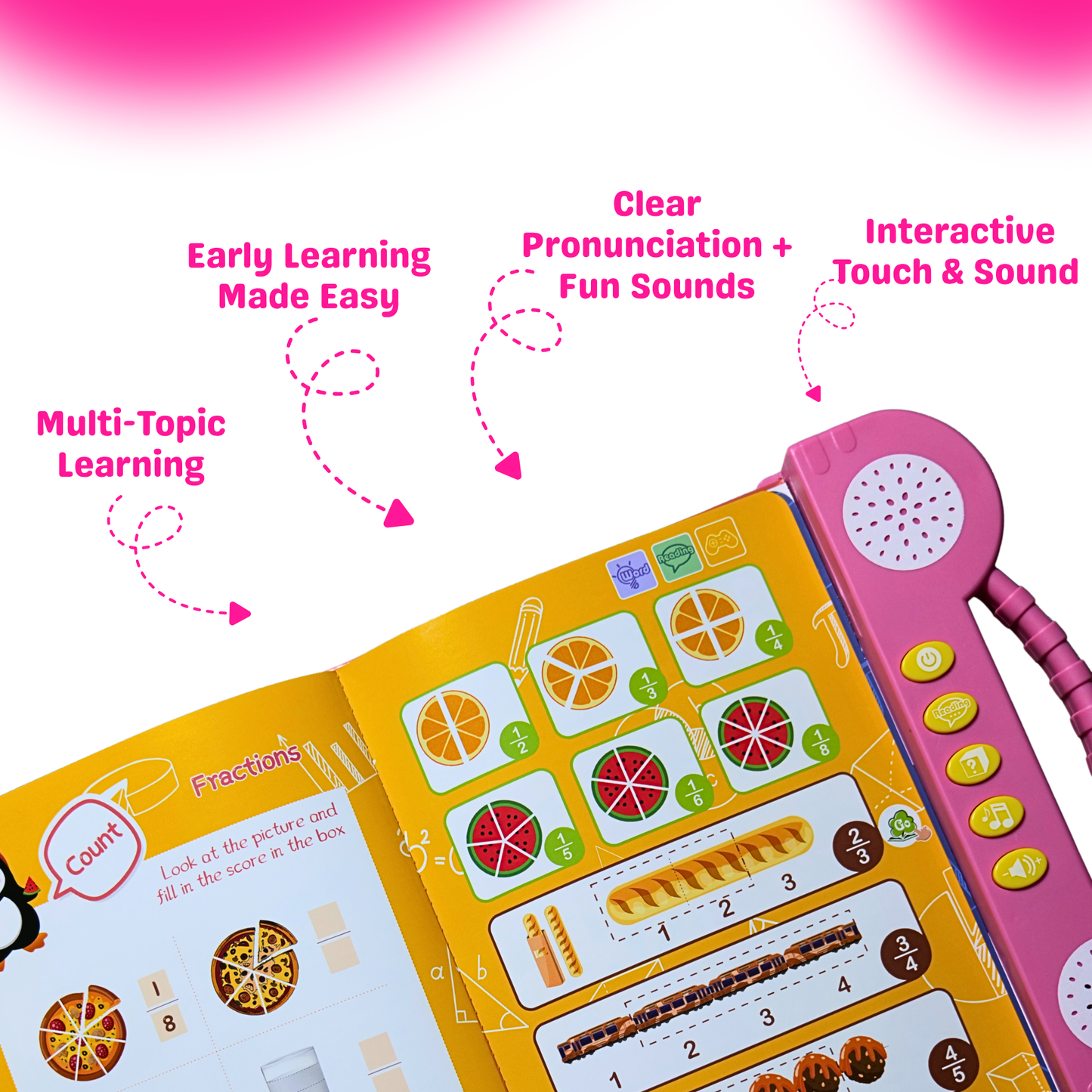 Little Learner Math Sound Book | Interactive Talking Book