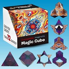 3D Magnetic Puzzle for 70+ Shapes