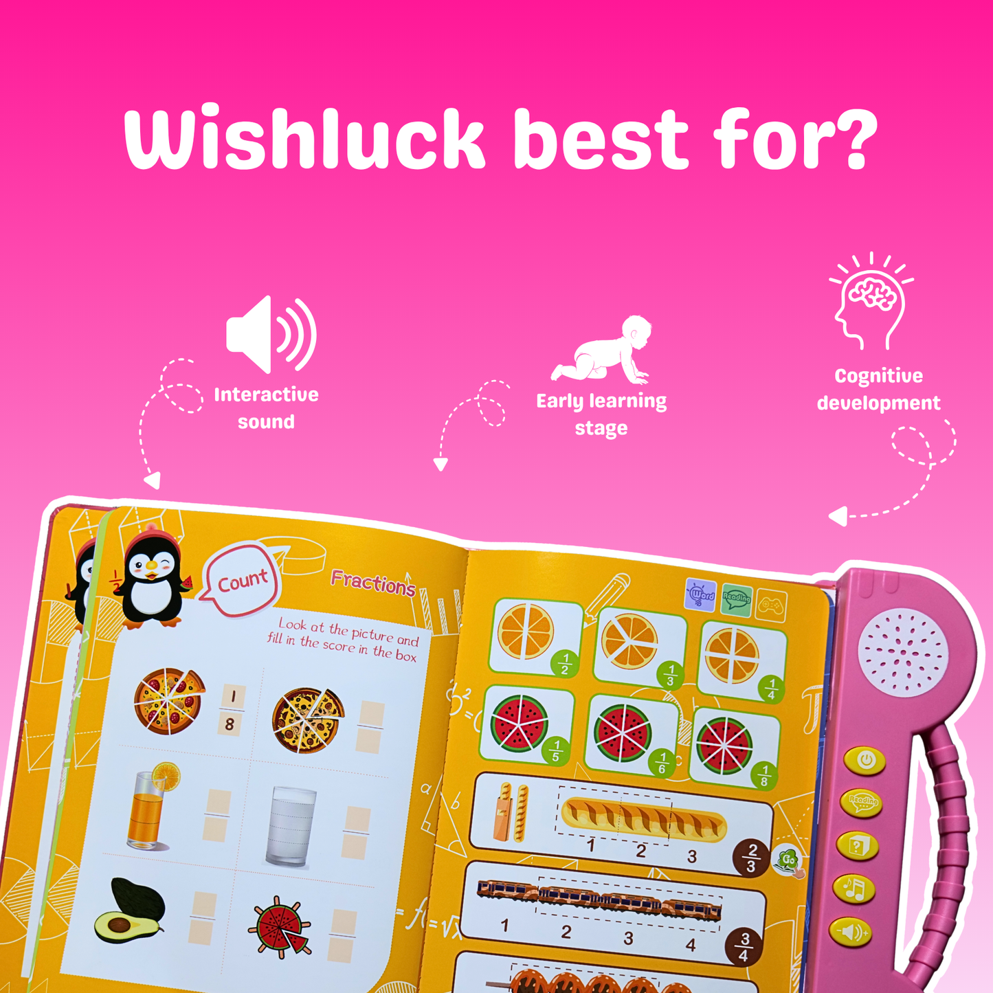 Little Learner Math Sound Book | Interactive Talking Book