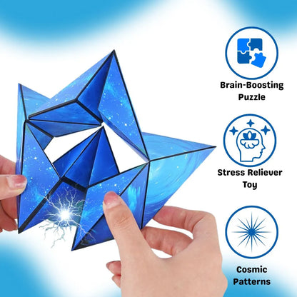 3D Magnetic Puzzle for 70+ Shapes