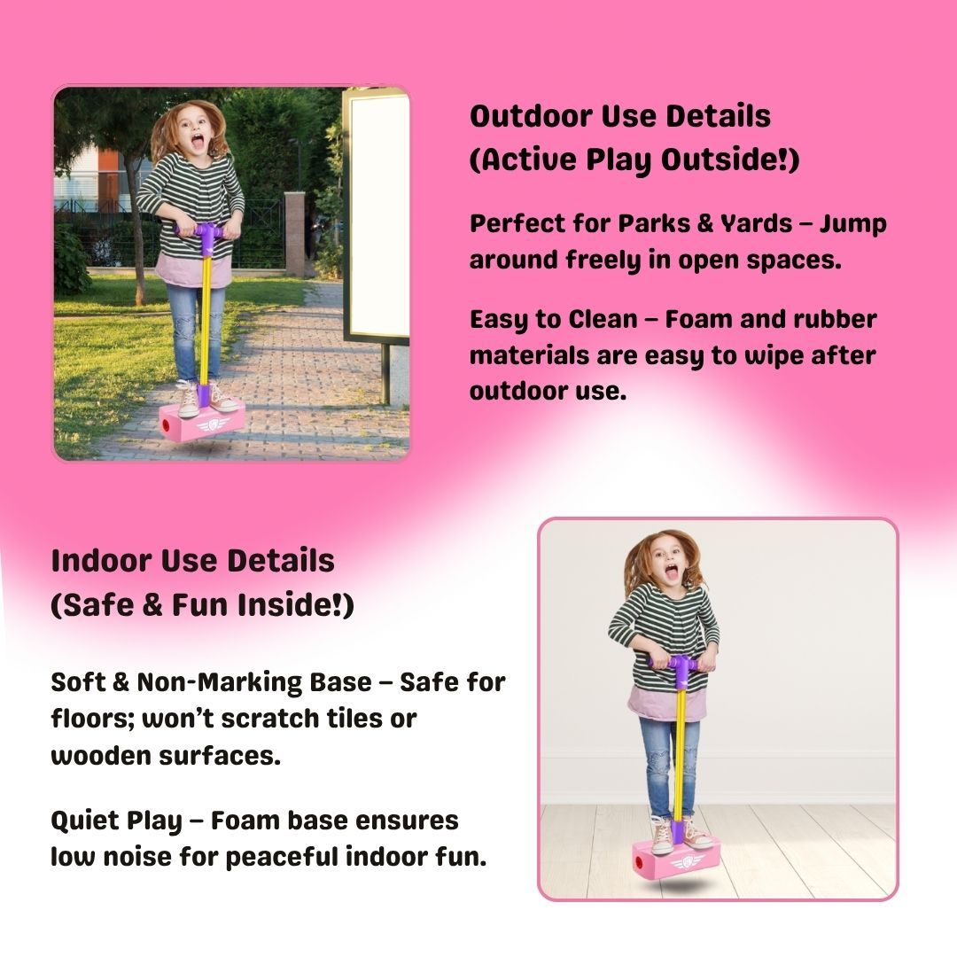 Pogo foam jumper for kids