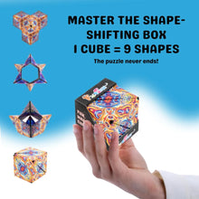 3D Magnetic Puzzle for 70+ Shapes