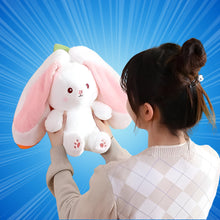 Soft Rabbit Plush: Adorable Bunny Stuffed Animal with Zipper