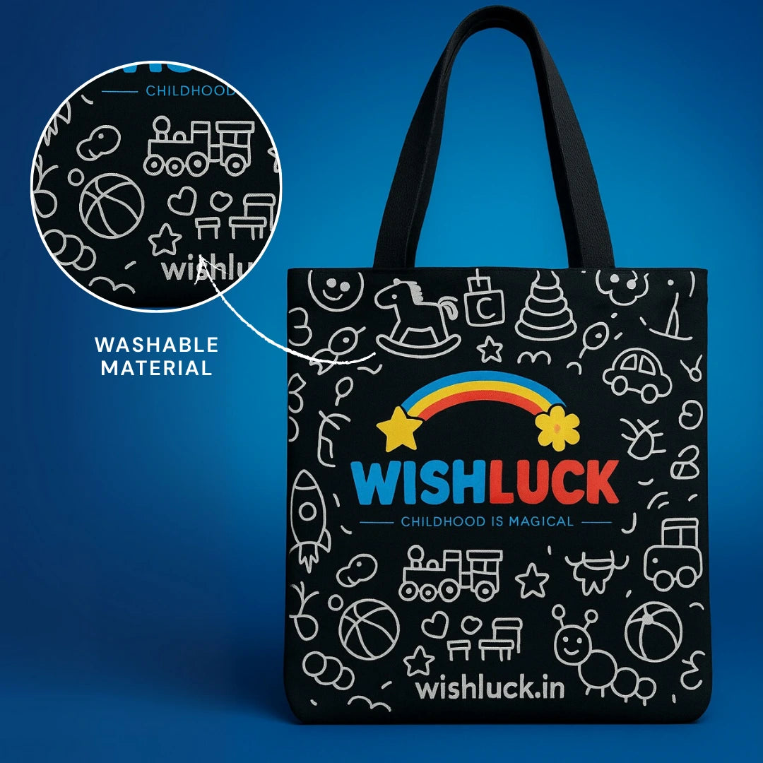 WishLuck Magical Tote Bag for Kids | Child Freindly