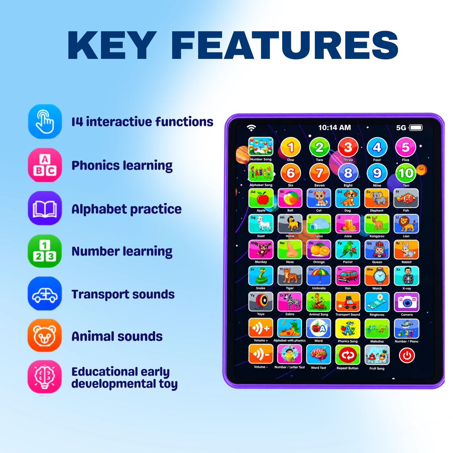 Kids Tablet Toy for Learning