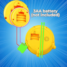 Flash Drum with Multicolor 3D Lights