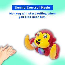 Tumbling Monkey Electric Musical Battery Operated Toys with Light and Music for Kids
