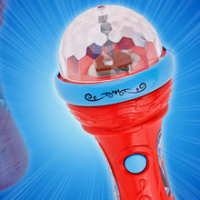 Musical Microphone With 3D Light Projection