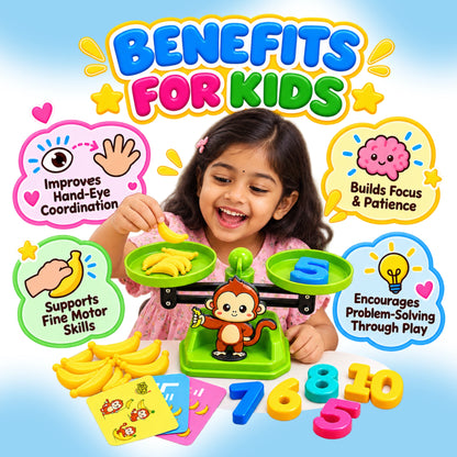 Monkey Balance Educational Math Game