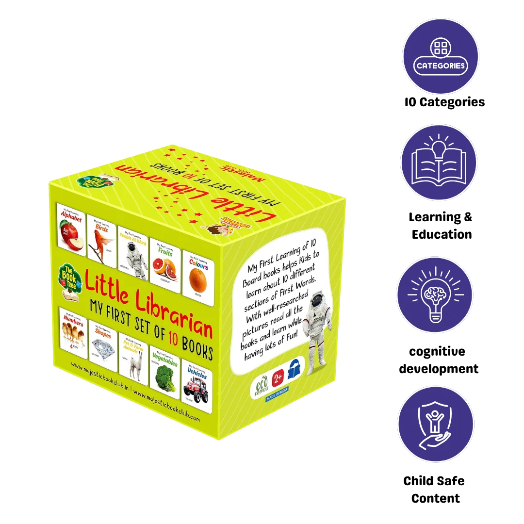 LKG Class Picture Book Box Set Of 10 Board Books