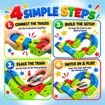 Twist Track Bullet Train Builder