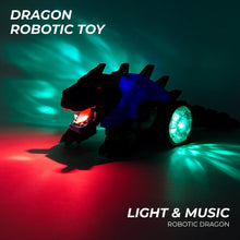 Introducing the Mechanical Spray Dragon: Walk, Glow, Spray for Epic Play! 🐉💦